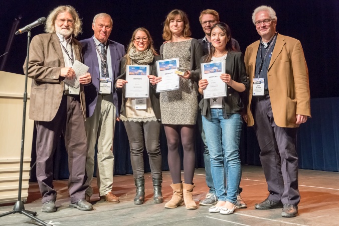 The nineth Iscowa award has been awarded to Camille Vandervaeren at Wascon 2018 in Tampere, Finland.